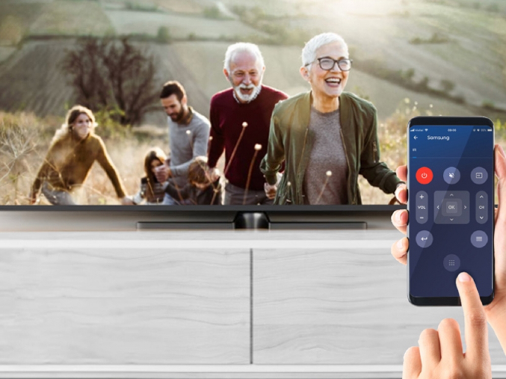 Điều khiển TV, điều hòa, quạt thông minh