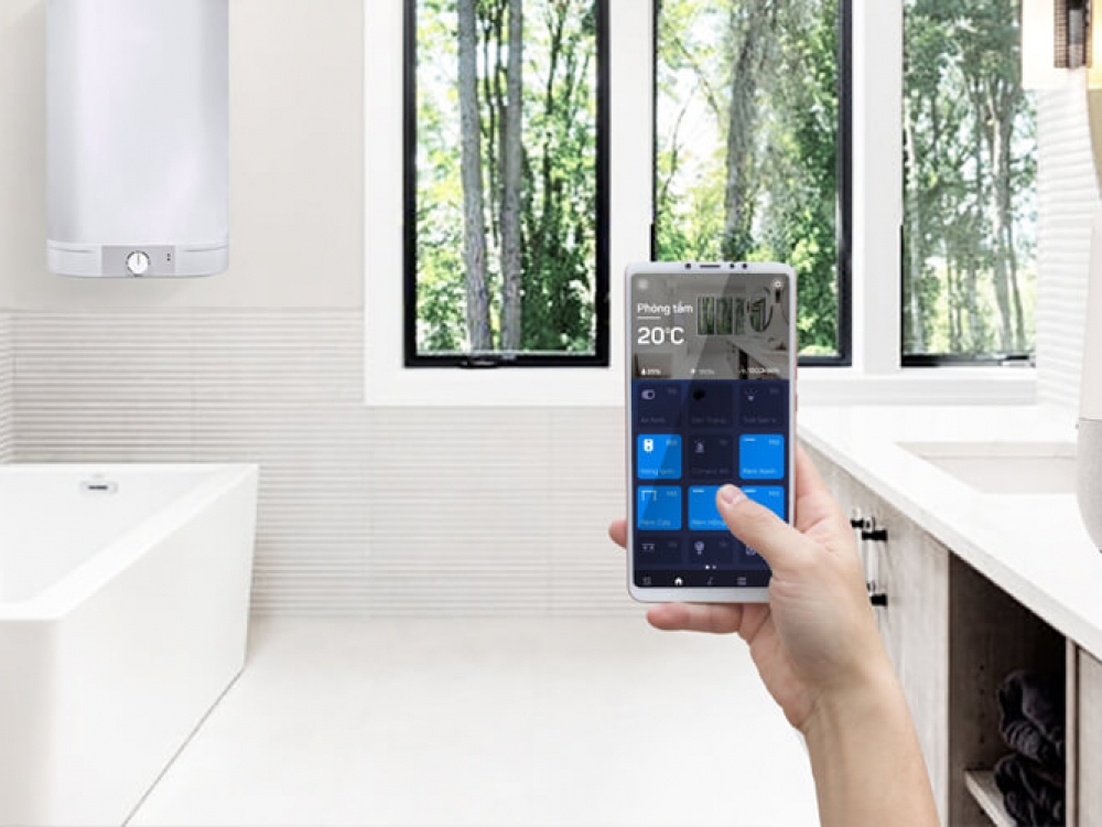 Bật/ Tắt bình nóng lạnh thông minh
