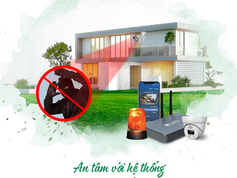  Giải pháp an ninh, chống trộm bằng hệ thống AI