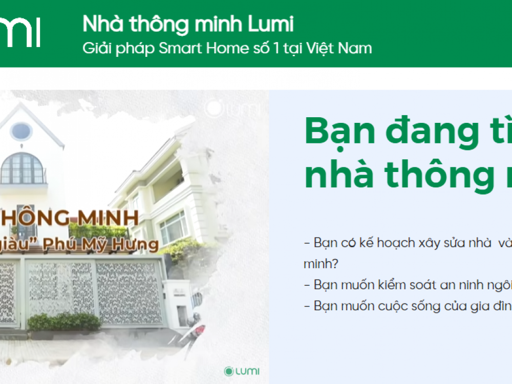 Bạn đang tìm hiểu về nhà thông minh? Bạn có kế hoạch xây sửa nhà  và muốn lắp đặt các thiết bị nhà thông minh?