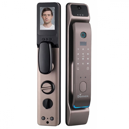Khóa điện tử Face ID-3D Demax EL928 PB App Wifi